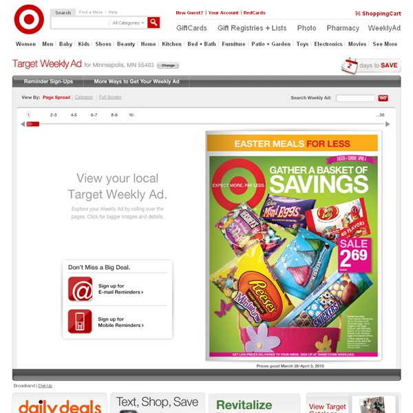 Websites: Target